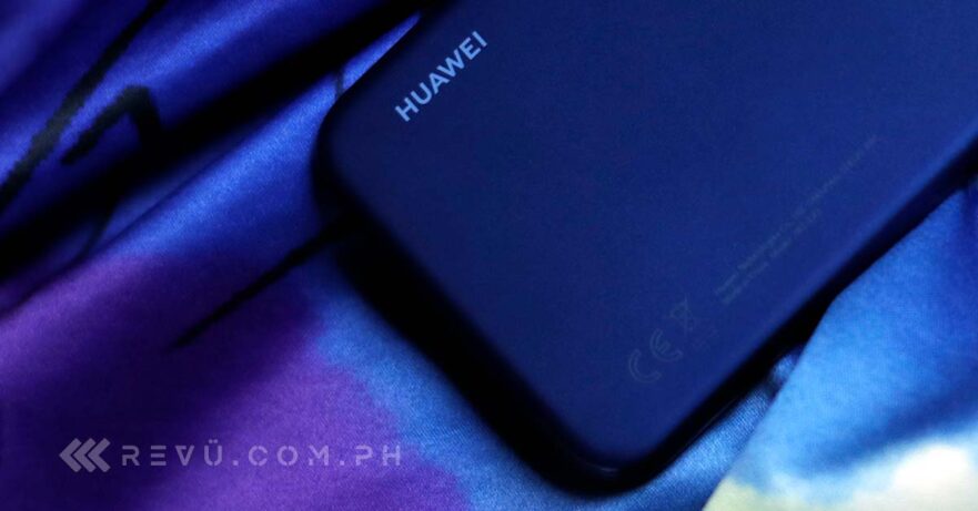 Huawei logo on phone by Revu Philippines