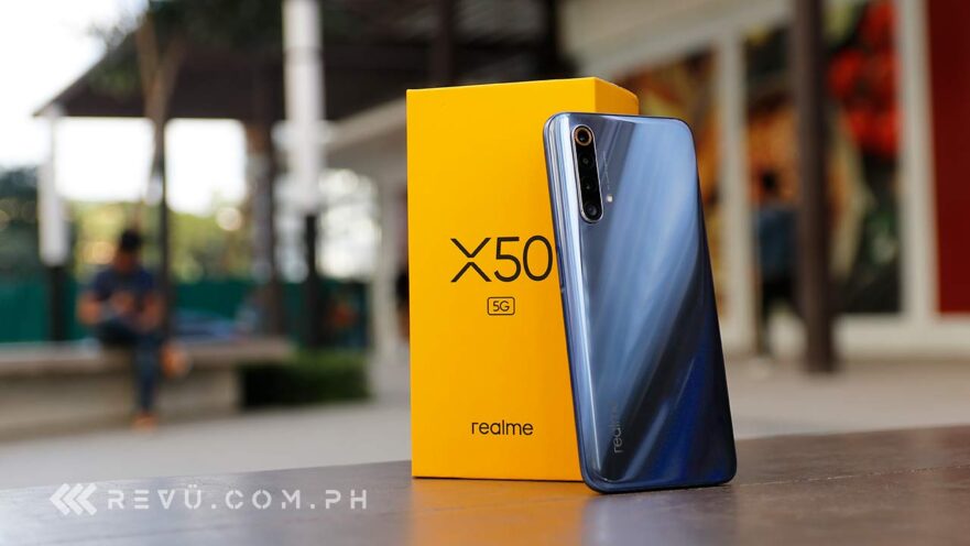 Realme X50 5G hands-on review, price, and specs via Revu Philippines