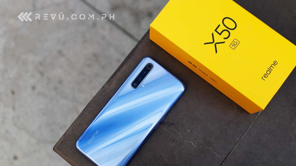 Realme X50 5G hands-on review, price, and specs via Revu Philippines