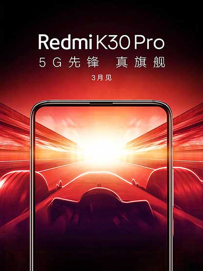 Redmi K30 Pro launch teaser via Revu Philippines