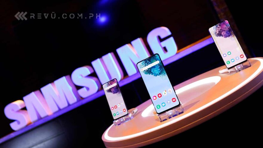 Samsung Galaxy S20, Samsung Galaxy S20 Plus, and Samsung Galaxy S20 Ultra price and specs via Revu Philippines