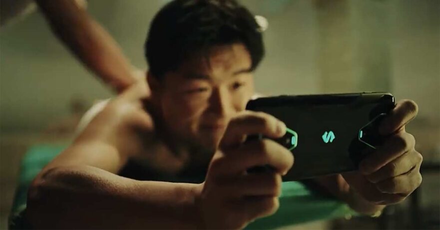 Xiaomi Black Shark 3 series' actual phone picture in teaser video via Revu Philippines