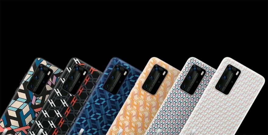 Huawei P40, Huawei P40 Pro, and Huawei P40 Pro Plus monogram series cases via Revu Philippines