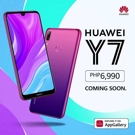 Huawei Y7 price and specs via Revu Philippines