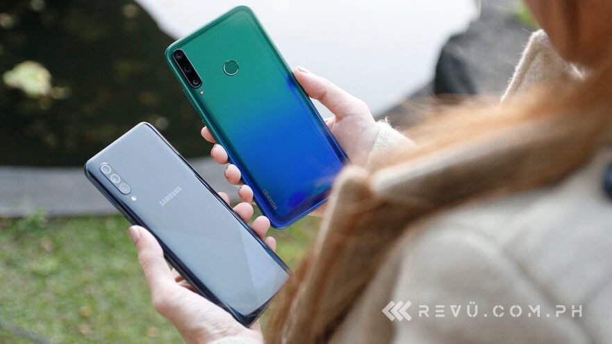 Samsung Galaxy A30s vs Huawei Y7p specs and price comparison review by Revu Philippines