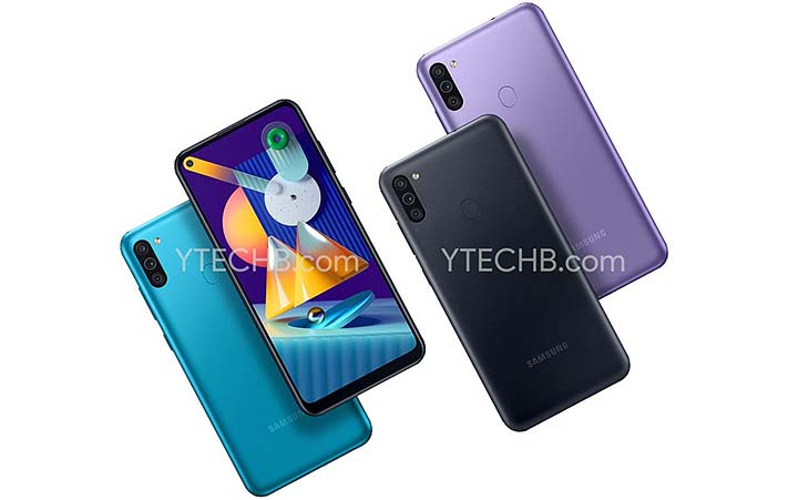 Samsung Galaxy M11 design, colors, and specs leaked via Revu Philippines