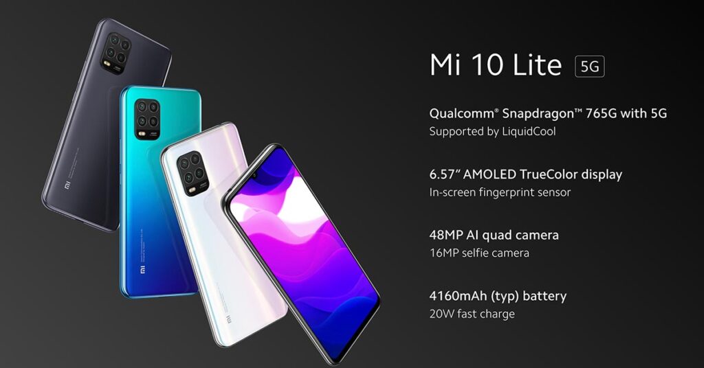 Xiaomi Mi 10 Lite 5G price and specs via Revu Philippines