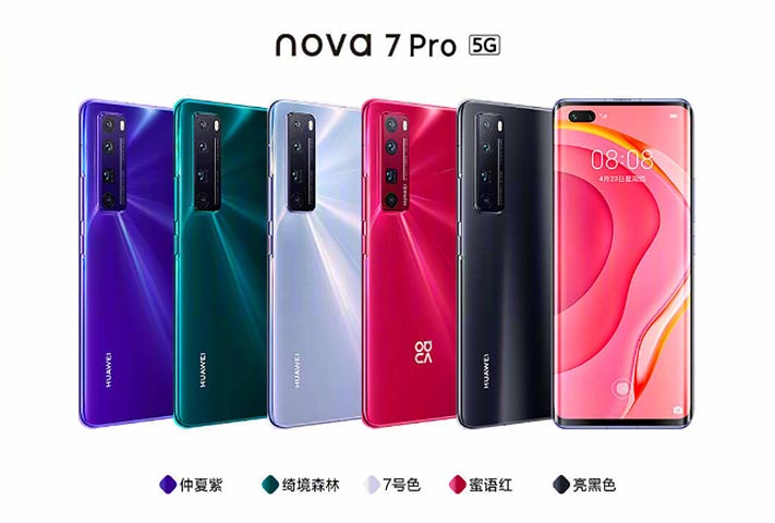 Huawei Nova 7 Pro 5G price specs, and colors via Revu Philippines