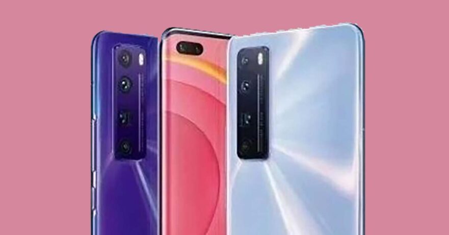 Huawei Nova 7 series design in leaked ad via Revu Philippines