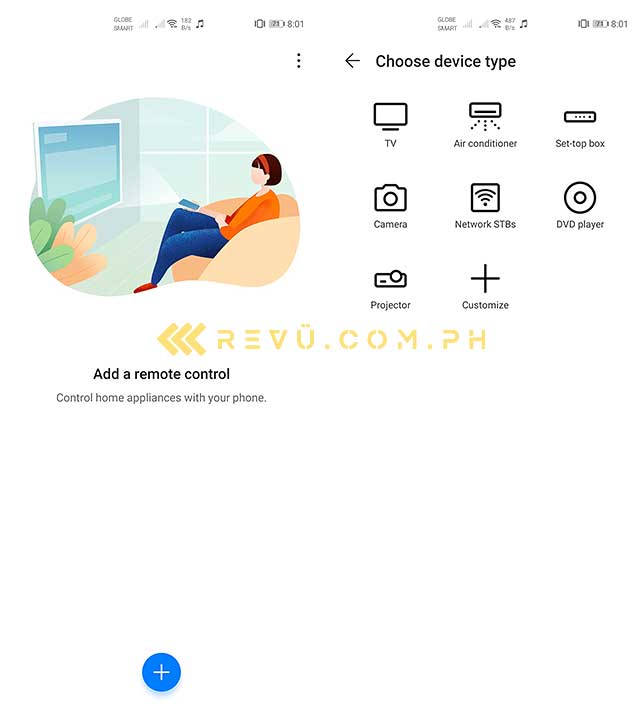 Huawei P40 Pro remote control app by Revu Philippines