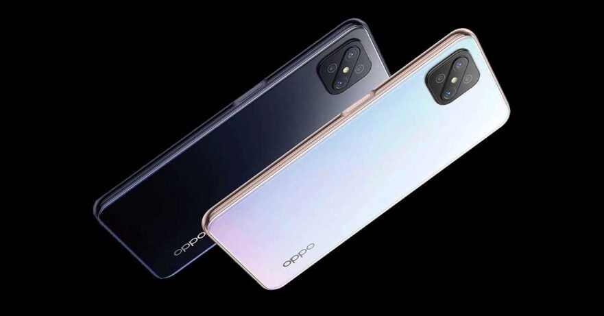 OPPO A92S design and colors in leaked poster via Revu Philippines