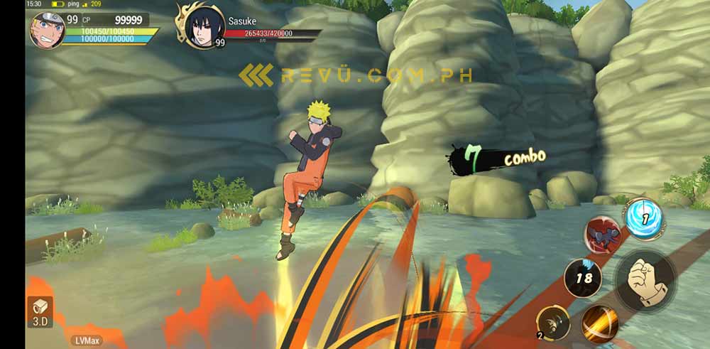 Naruto on the Huawei Y7 AppGallery via Revu Philippines