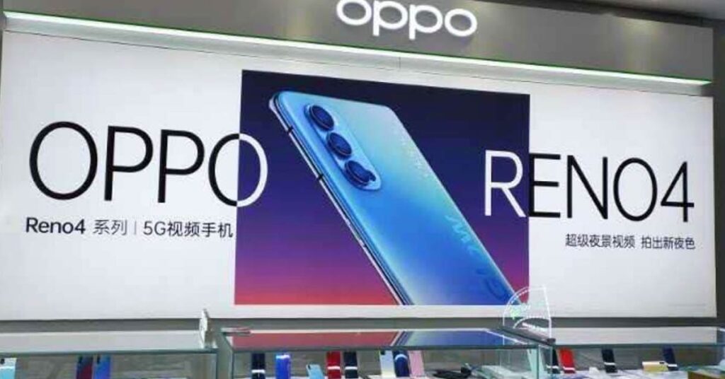 OPPO Reno 4 picture leaks out via Revu Philippines