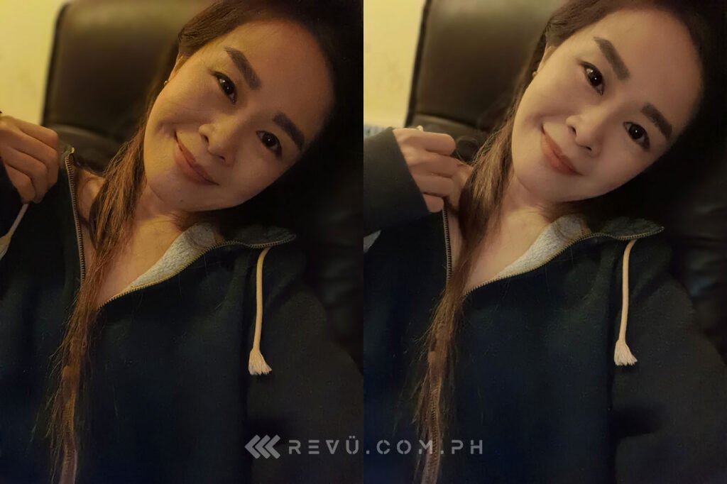 Huawei P40 Pro Plus sample night selfie pictures: auto vs portrait by Revu Philippines