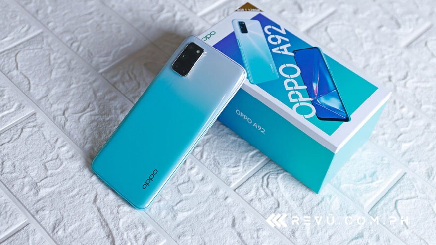 OPPO A92 review, price, and specs via Revu Philippines