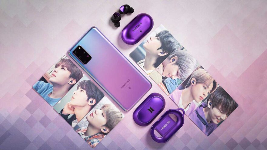 Samsung Galaxy S20 Plus BTS Edition and Samsung Galaxy Buds Plus BTS Edition price and specs via Revu Philippines