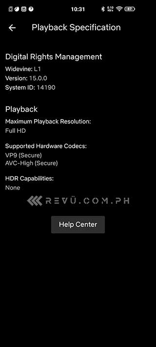 Vivo V19 Neo Widevine L1 certification via Revu Philippines