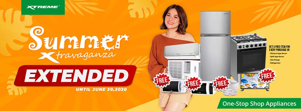 Xtreme Appliances Summer Xtravaganza promo deals extension via Revu Philippines