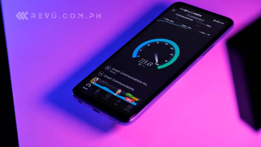 5G tests on Smart Communications / Huawei Nova 7 SE by Revu Philippines