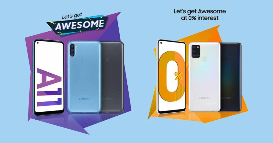 Samsung Galaxy A11 and Samsung Galaxy A21s price and specs via Revu Philippines