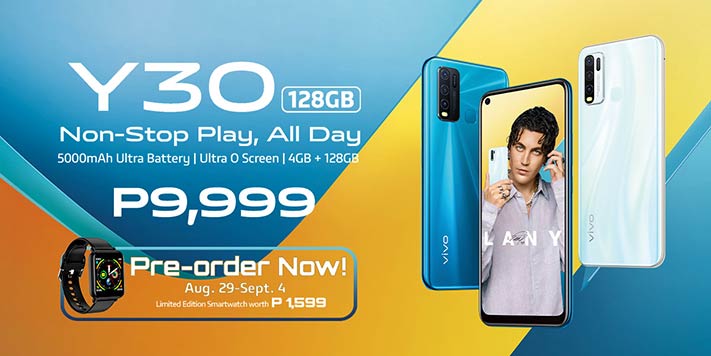 LANY-endorsed Vivo Y30 price, specs, and preorder period and freebie via Revu Philippines