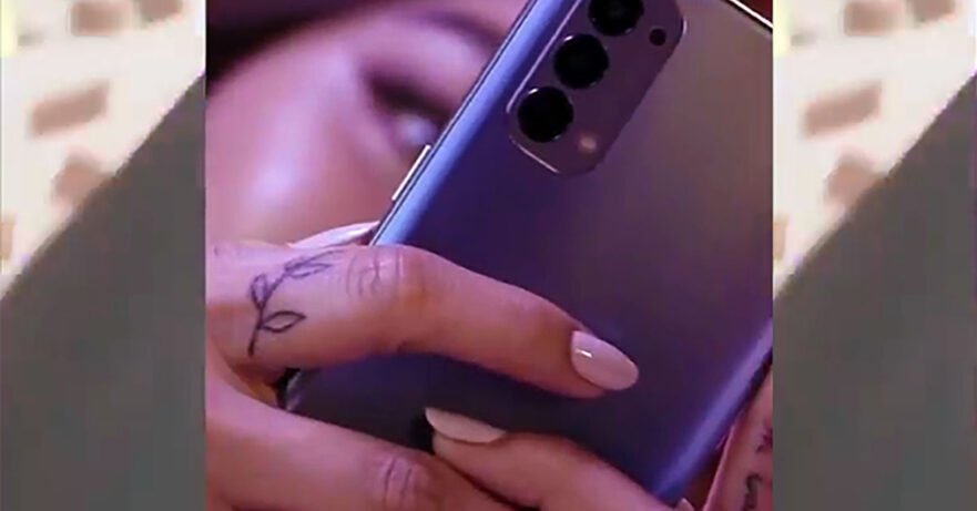 Nadine Lustre for OPPO Reno 4 launch teaser via Revu Philippines