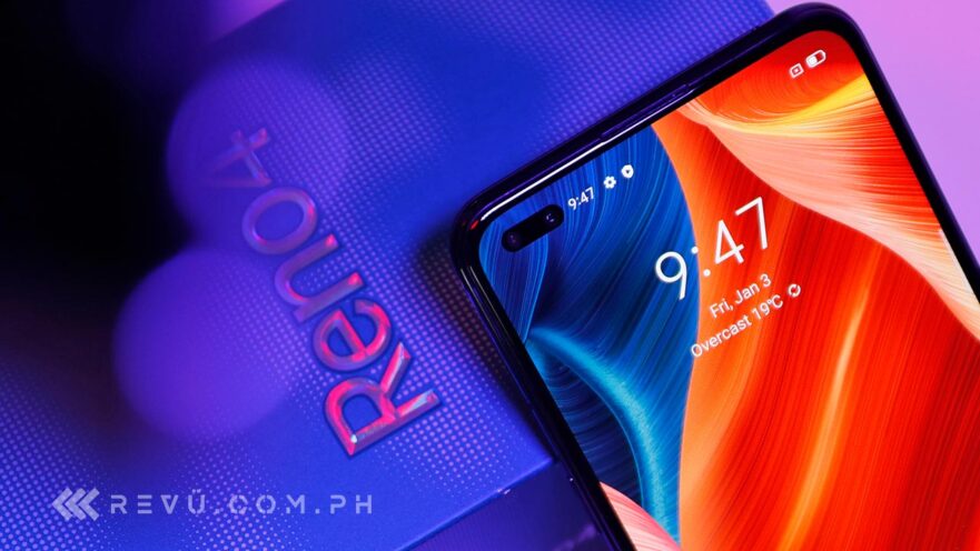 OPPO Reno 4 review, price, and specs via Revu Philippines