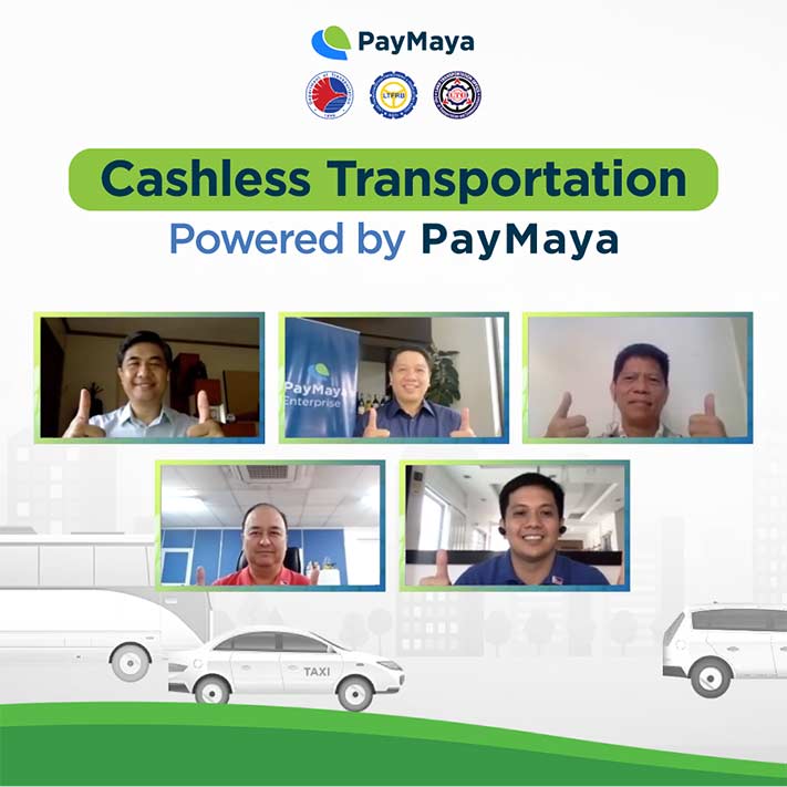 PayMaya, DOTR, and LTFRB collaboration via Revu Philippines