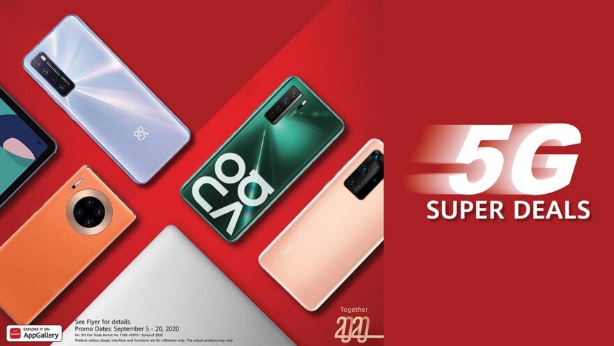 Huawei Super 5G Deals: September 2020 promo freebies via Revu Philippines