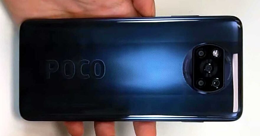 POCO X3 NFC hands-on picture leak via Revu Philippines