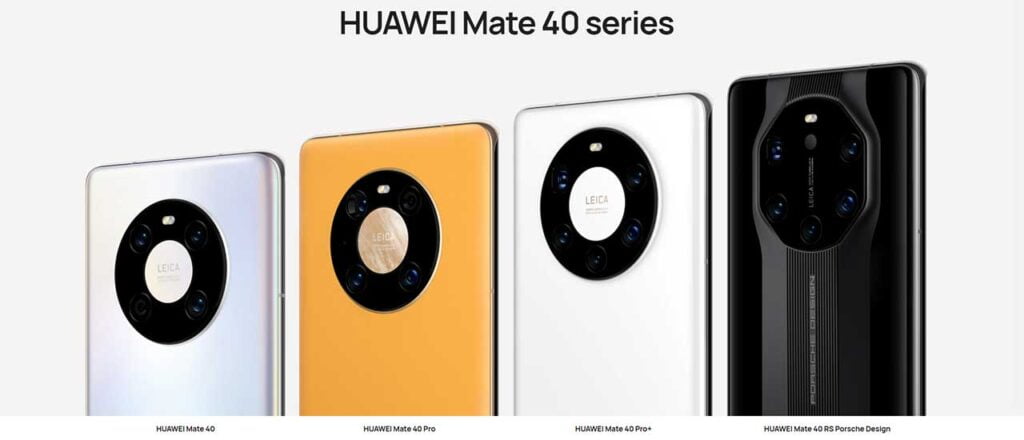 Huawei Mate 40 series price and specs via Revu Philippines