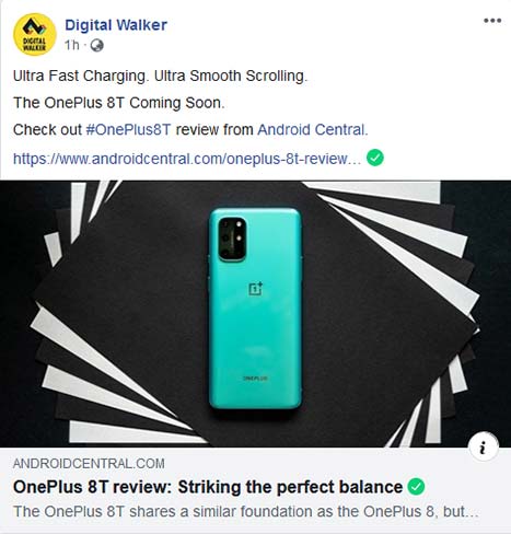 Digital Walker's OnePlus 8T launch teaser via Revu Philippines