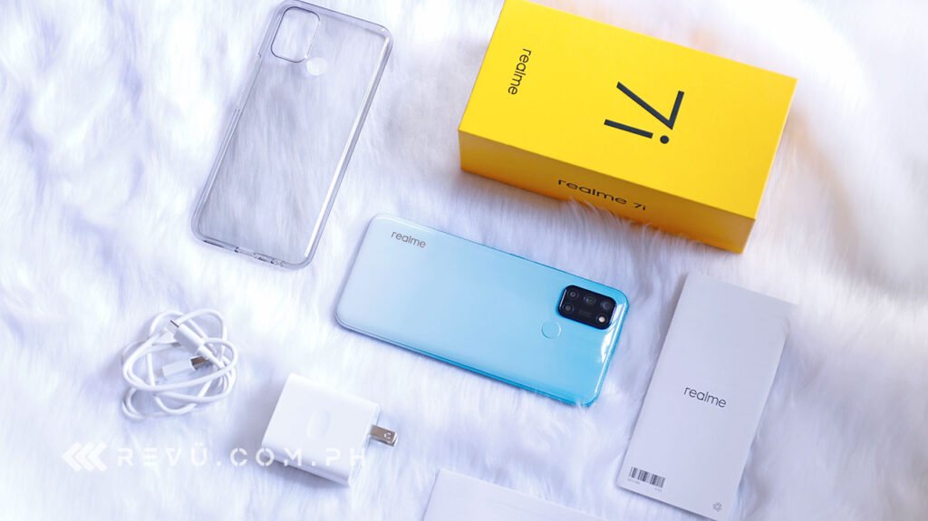 Realme 7i unboxing, review, price, and specs via Revu Philippines