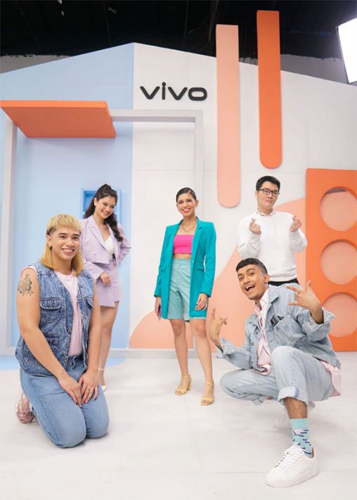 Vivo V20 Pro with Maine Mendoza and the Creative It Kids via Revu Philippines