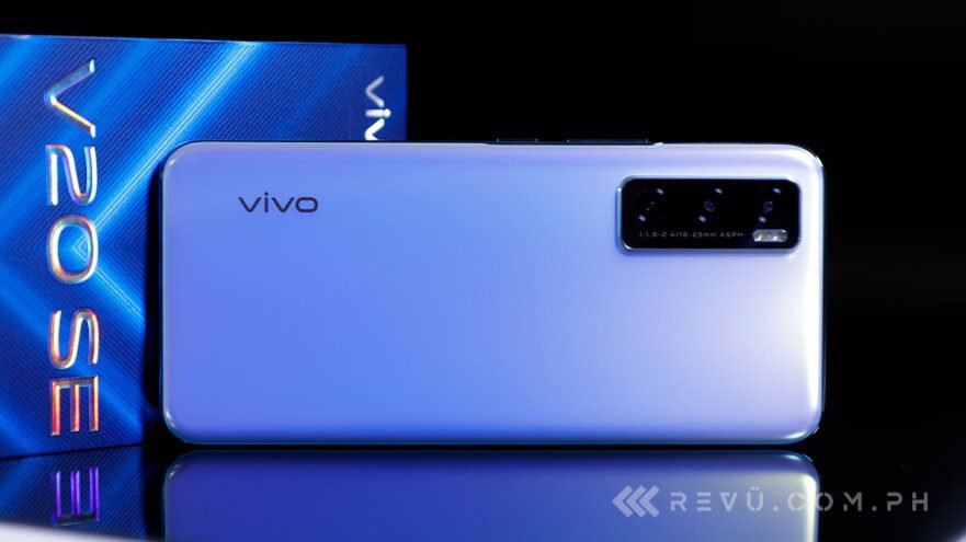 Vivo V20 SE review, price, and specs via Revu Philippines