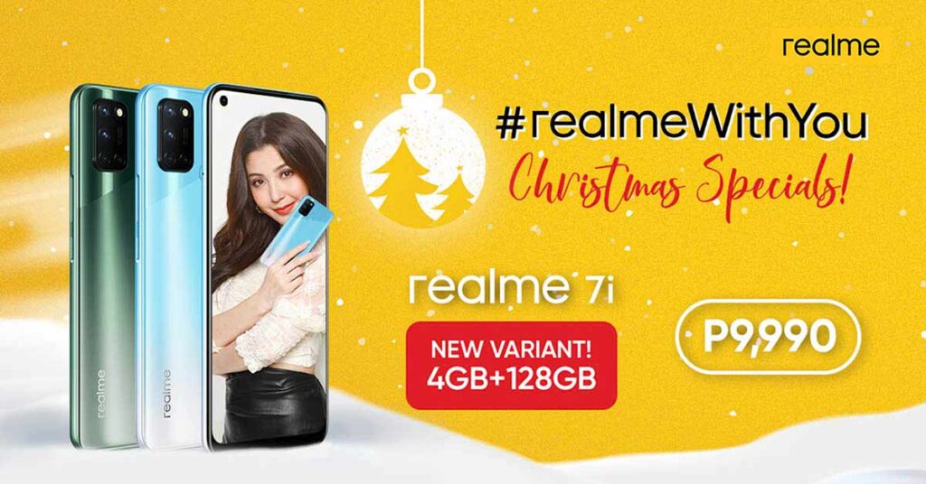 Cheaper Realme 7i price and specs via Revu Philippines