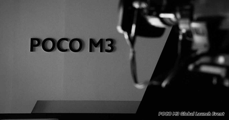 POCO M3 launch event teaser via Revu Philippines