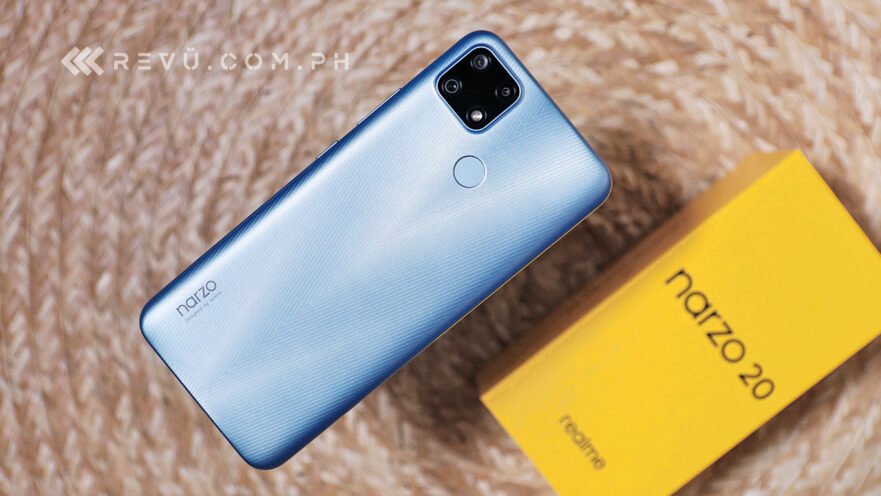 Realme Narzo 20 price and specs via Revu Philippines