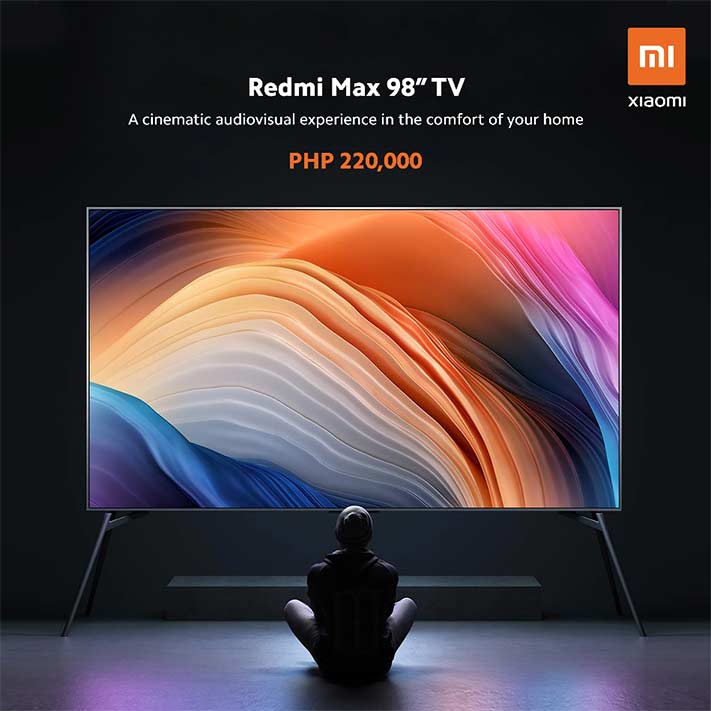 Redmi Max 98-inch TV price and specs via Revu Philippines