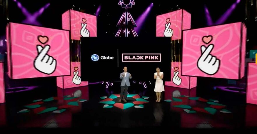 Globe Telecom and Blackpink endorsement via Revu Philippines