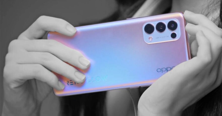 OPPO Reno 5 Pro in Reno Glow price and specs via Revu Philippines