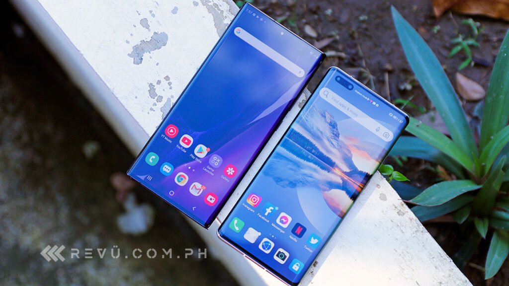 Samsung Galaxy Note 20 Ultra vs Huawei Mate 40 Pro comparison review by Revu Philippines