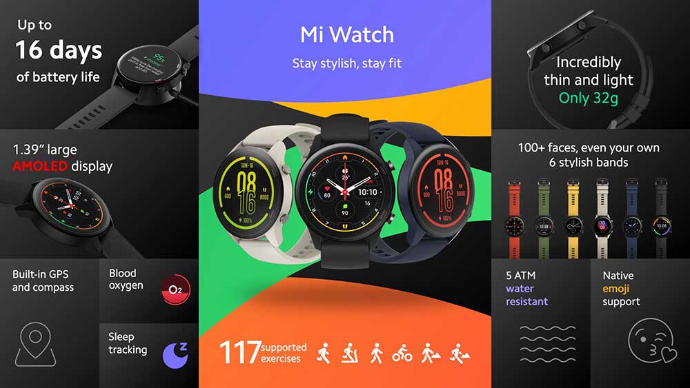 Xiaomi Mi Watch key specs and features via Revu Philippines