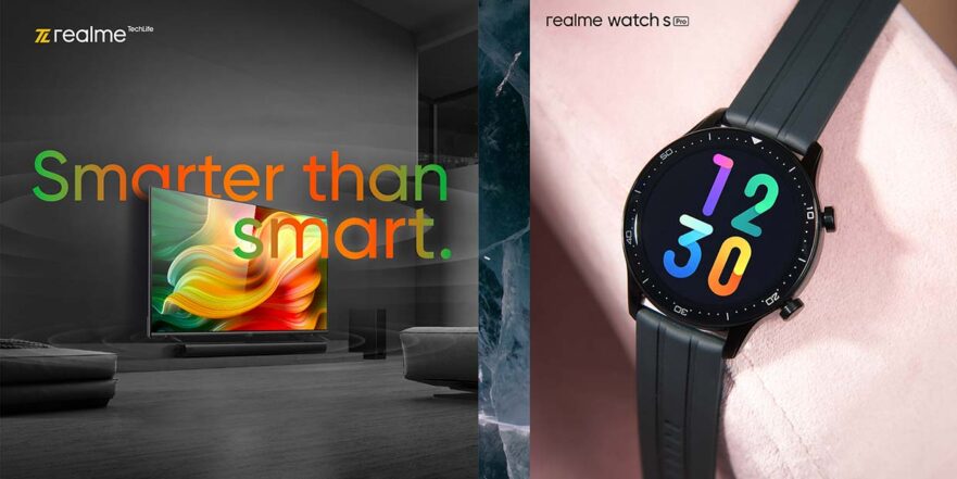 Realme Smart TV and Realme Watch S Pro prices, specs, and features via Revu Philippines