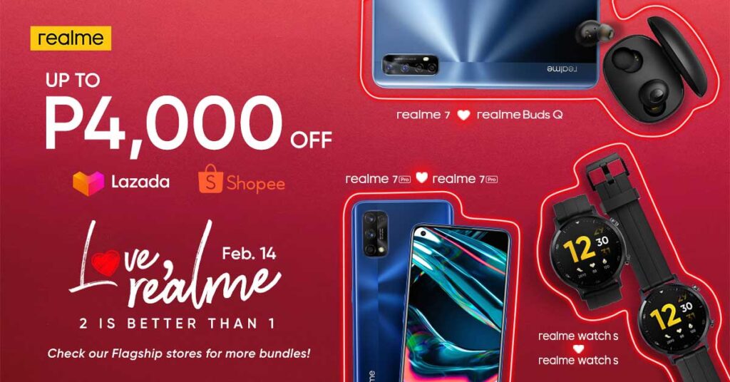 Realme Valentine's Day sale 2021 via Revu Philippines