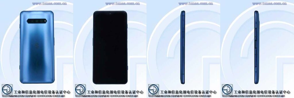 Black Shark 4 design or look seen on TENAA via Revu Philippines