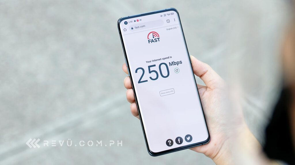 OPPO Find X3 Pro 5G speed test result in review by Revu Philippines