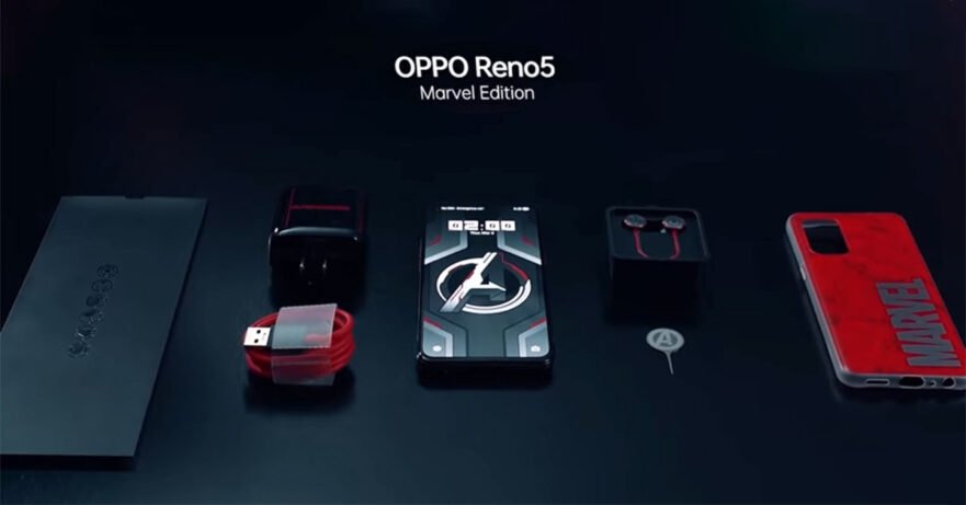 OPPO Reno 5 Marvel Edition price and specs via Revu Philippines