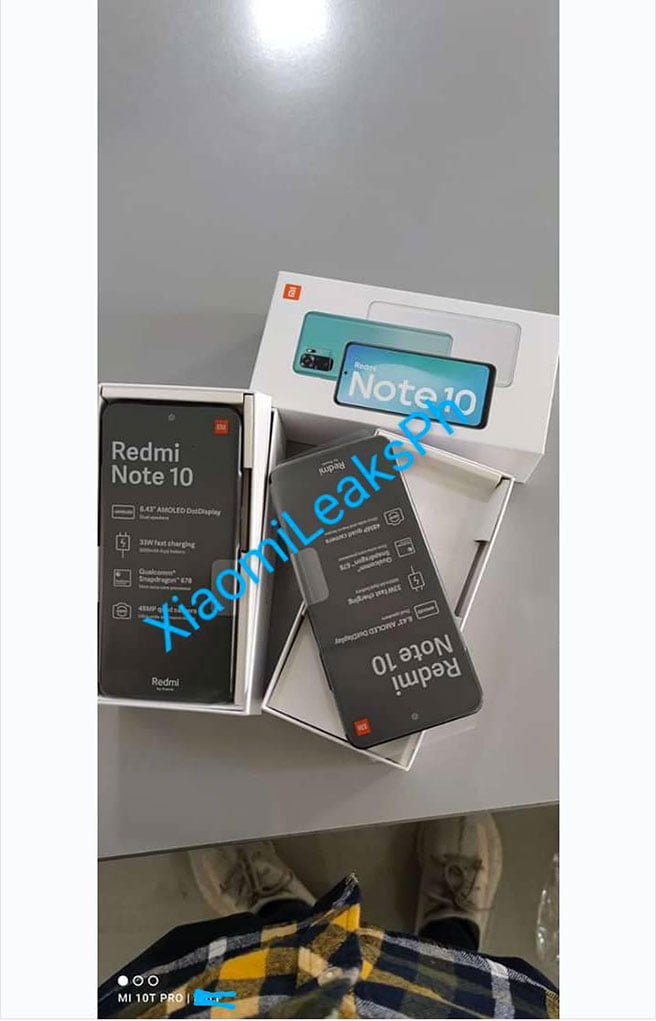 Redmi Note 10 allegedly bought from a store at SM City Lucena Mall via Revu Philippines