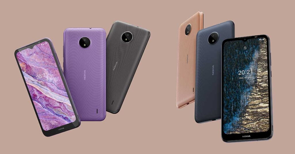 Nokia C10 and Nokia C20 price and specs via Revu Philippines